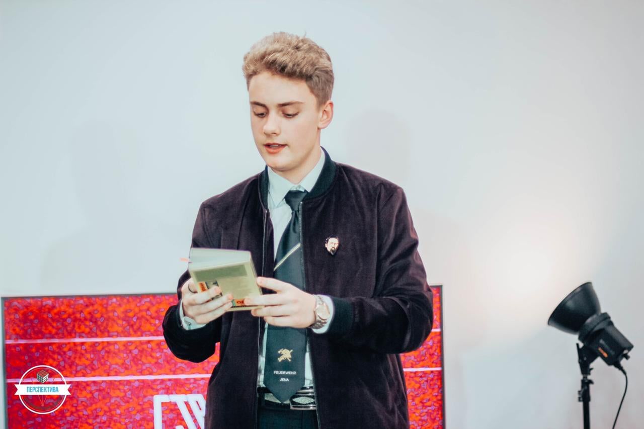 Победитель суперфинала «Страницы 20» — Александр Малый из Иваново