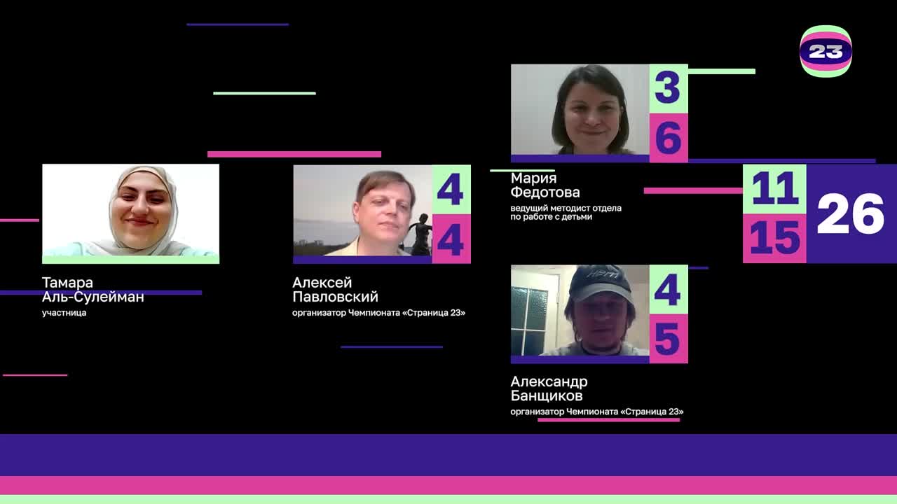 Чемпионат «Страница’23». Матч №2611