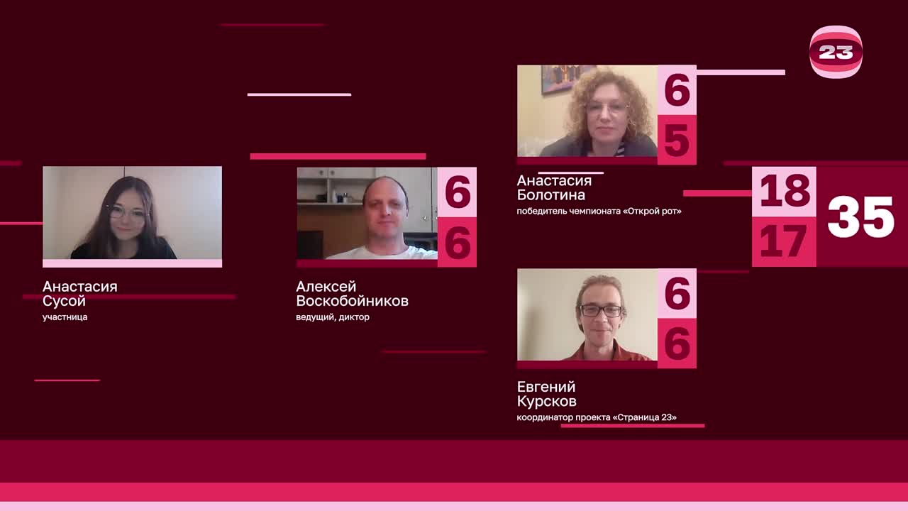 Чемпионат «Страница’23». Матч №2885