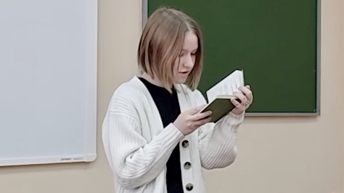 В школе № 1 Новокузнецка Кемеровской области прошел отборочный матч «Страницы’23»